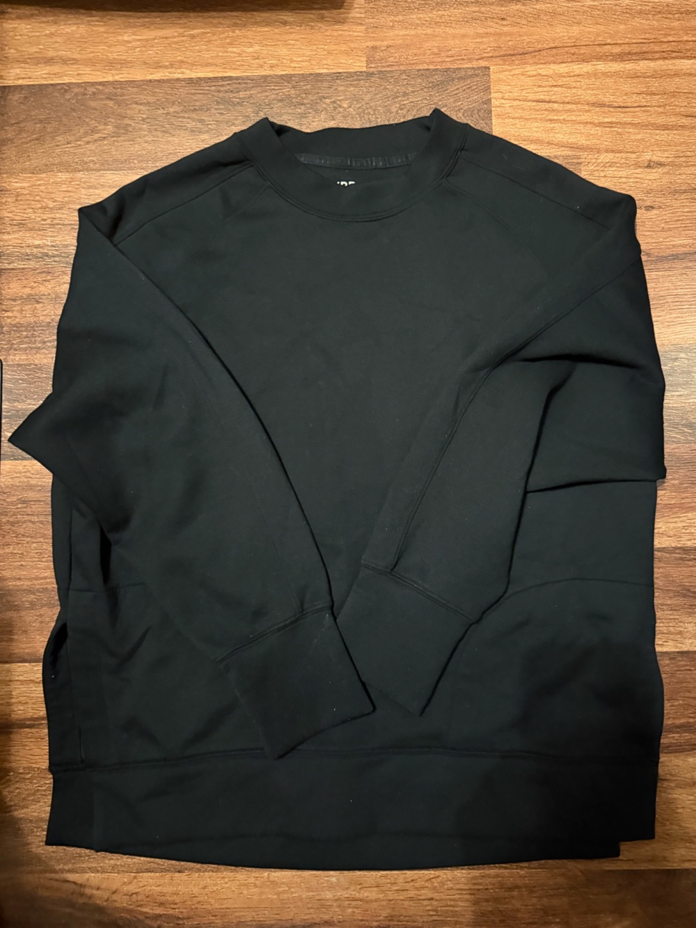 Classic Black Crewneck Sweater - Women